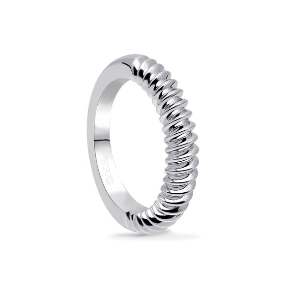 Silver Spiral Ring